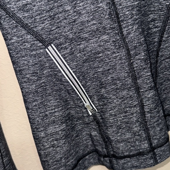 LULULEMON Gray/Black Quarter Zip Top - Picture 7 of 11